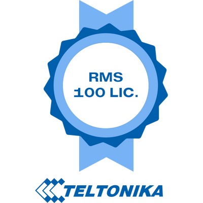 Licenze Piattaforma Teltonika RMS - Pack di 100 Licenze (Crediti) - Monitoraggio remoto Router Teltonika - Configurazione remota Router Teltonika - Gestione Telnet / SFTP / SSH / HTTP / HTTPS - 1 La licenza consente la gestione di 1 router per 1 mese