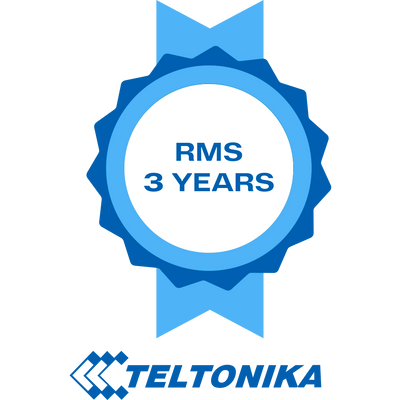Licenze Piattaforma Teltonika RMS - Pack di 3 anni di Licenza - Monitoraggio remoto dei dispositivi Teltonika - Configurazione remota Router Teltonika - Gestione Telnet / SFTP / SSH / HTTP / HTTPS - 1 La licenza consente la gestione di 1 disp...