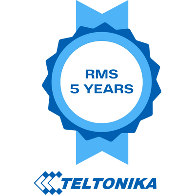 Licenze Piattaforma Teltonika RMS - Pack di 5 anni di Licenza - Monitoraggio remoto dei dispositivi Teltonika - Configurazione remota Router Teltonika - Gestione Telnet / SFTP / SSH / HTTP / HTTPS - 1 La licenza consente la gestione di 1 disp...