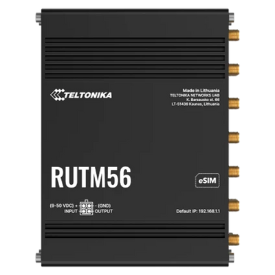 Teltonika Router Industrial 5G - Doble modem (1x Modem 5G 