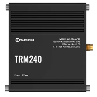 Teltonika Modem 4G Industriale - 4G Cat 1 / 3G / 2G - Connettore Micro USB - Design compatto