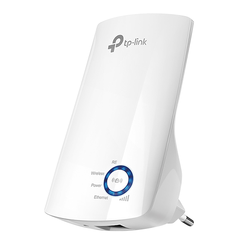 Extender wireless - Frequenza 2.4GHz - Supporta 802.11 b/g/n - Connessione fino a 300 Mbps - Potenza 15dBm - Connettore RJ45 10/100Mbps