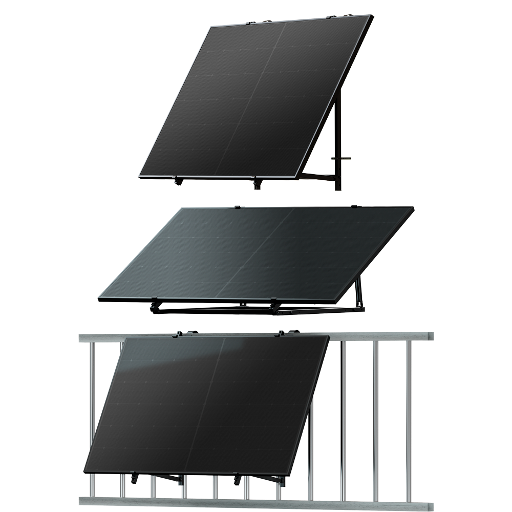 TSUN Kit Solare Universale - Pannello solare 400W - Microinverter 400W - Per balcone