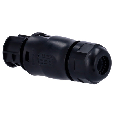 Conector AC hembra - Instalaciones en cadena - Protección IP68 de salida AC - Compatible con serie MS de TSUN