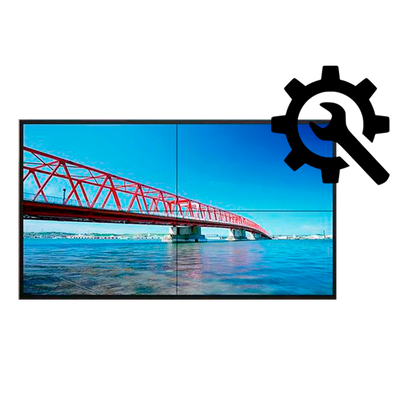 Kit personalizzabile - Kit videowall MxN - Include monitor - Include staffa a parete - Personalizza il tuo videowall