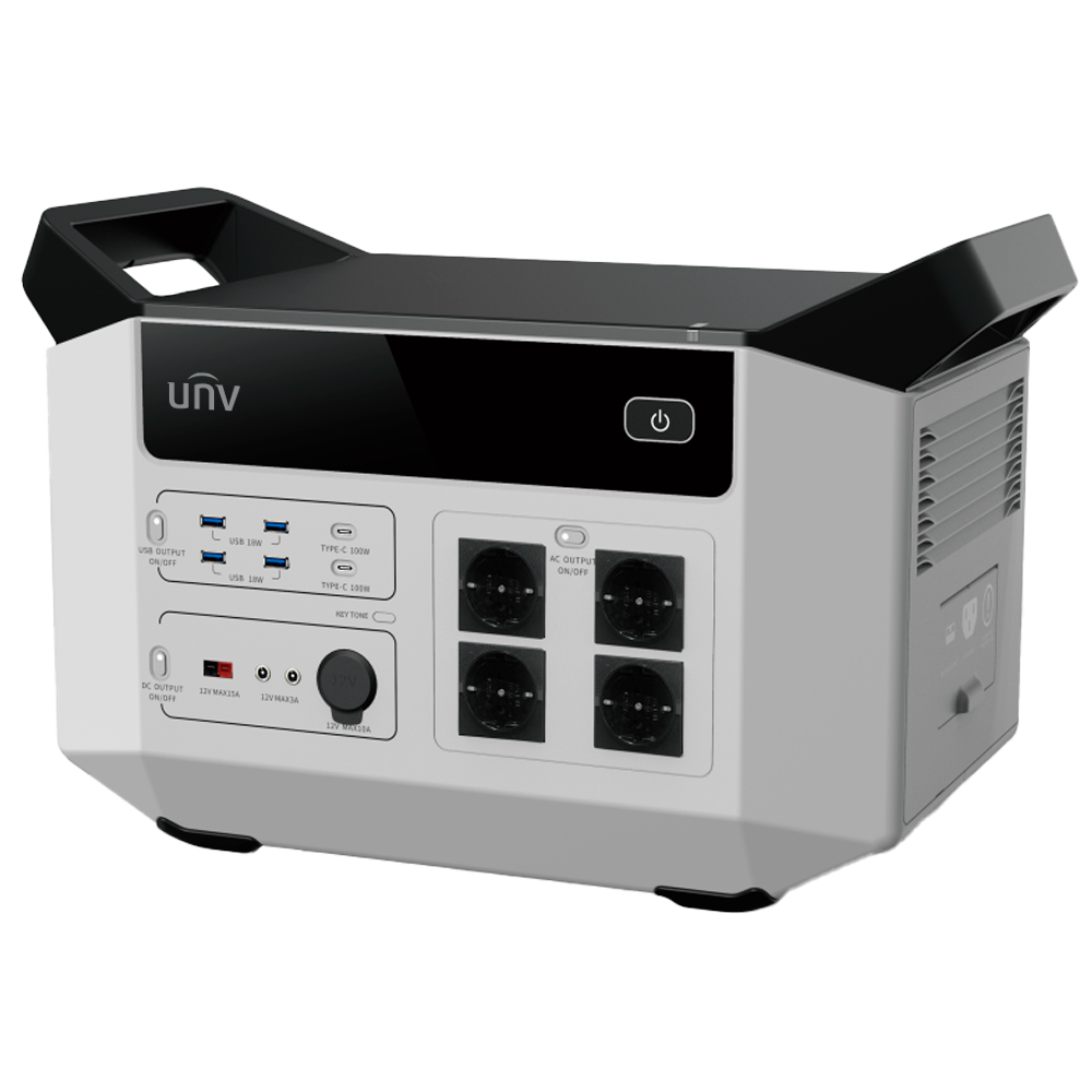 Batteria portatile  - Capacità 2496Wh - Potenza in uscita 2500W max | Litio - Uscite multiple/Moduli di ricarica multipli - 4000 Cicli di vita  - Display LED | Supporta la ricarica rapida