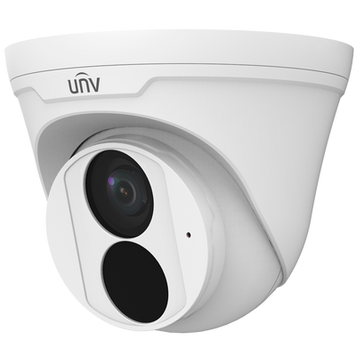 Cámara Turret IP Uniview - Gama EasyStar - 5MP | Lente 2.8 mm - IR 30 m | WDR 120 dB | MicroSD 512 GB | ANR - Cruce de línea | Intrusión - PoE | UMD | SIP | IP67  - Micrófono