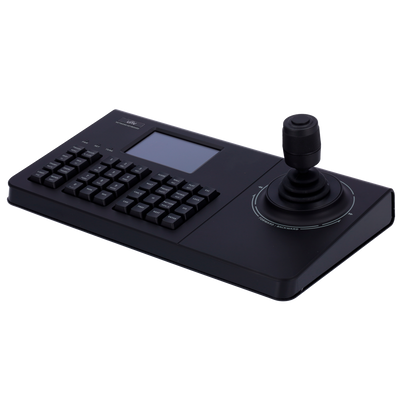 Univisione della tastiera IP - Doppia interfaccia: diretto o rete - Schermo LCD 4" - Interfaccia IP/RS-232/RS-485 - Joystick 4 assi