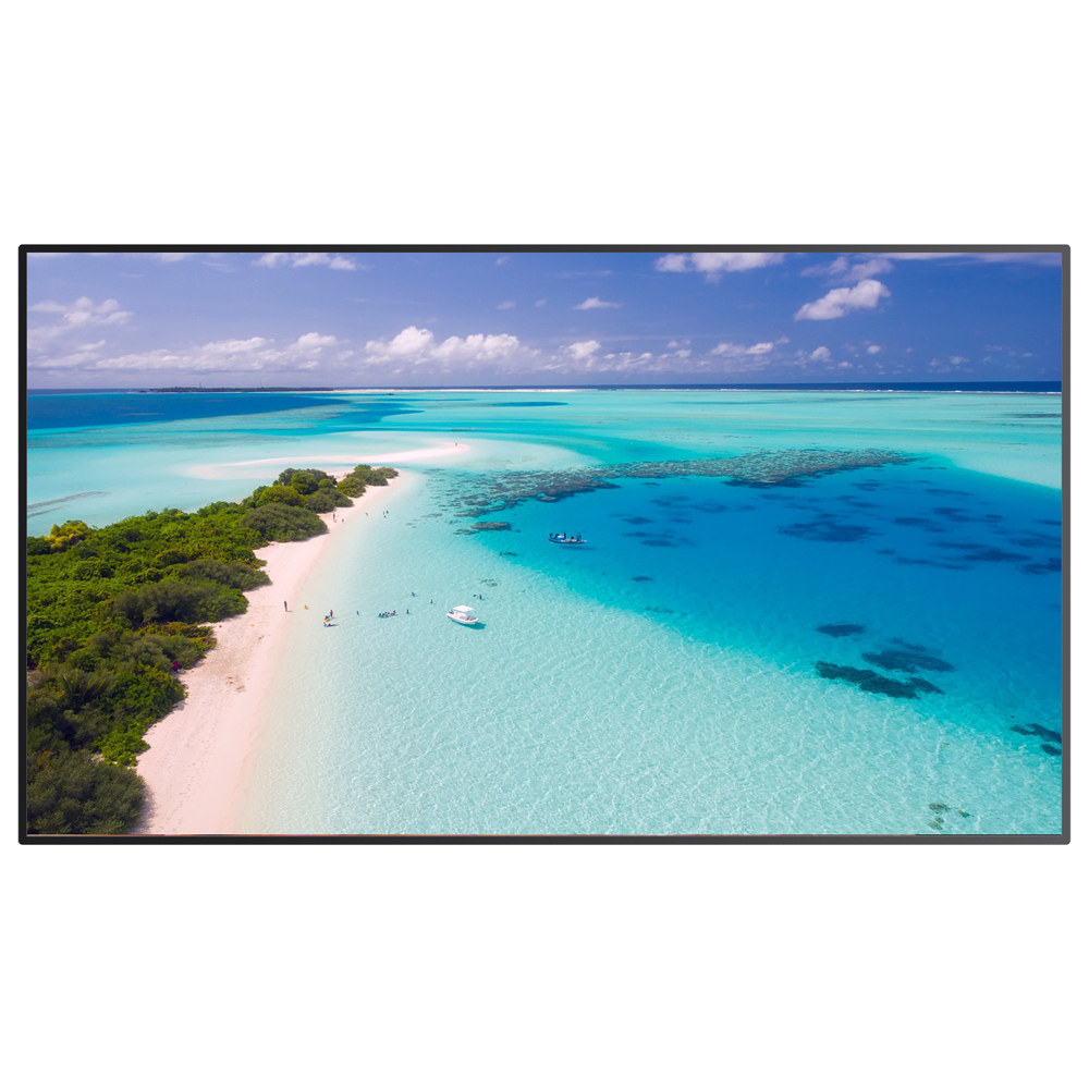 Monitor 55" - Risoluzione 4K - Funzionamento 24/7 - Riproduzione di contenuti tramite USB - Riproduzione dei contenuti tramite cloud - Riproduzione di contenuti tramite rete locale
