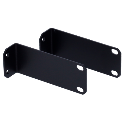 Staffe per montaggio a rack - Per i videoregistratori Uniview - Altezza 1U rack - Fori rack standard - In acciaio | Viti di fissaggio - Compatibile con i videoregistratori Uniview 1HDD