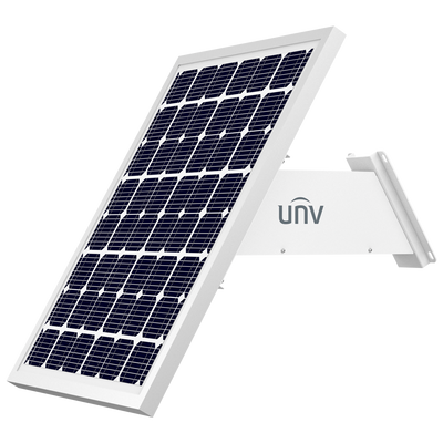 Uniview - Sistema di alimentazione stand-alone per TVCC - Pannello solare da 60W - Batteria al litio LiFePo4 320Wh - Modulo operativo integrato - Staffa per montaggio su palo