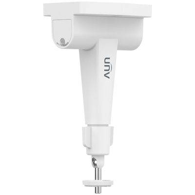 Staffa - Filettatura standard - Adatto per uso in interni ed esterni - Plastica - Colore bianco