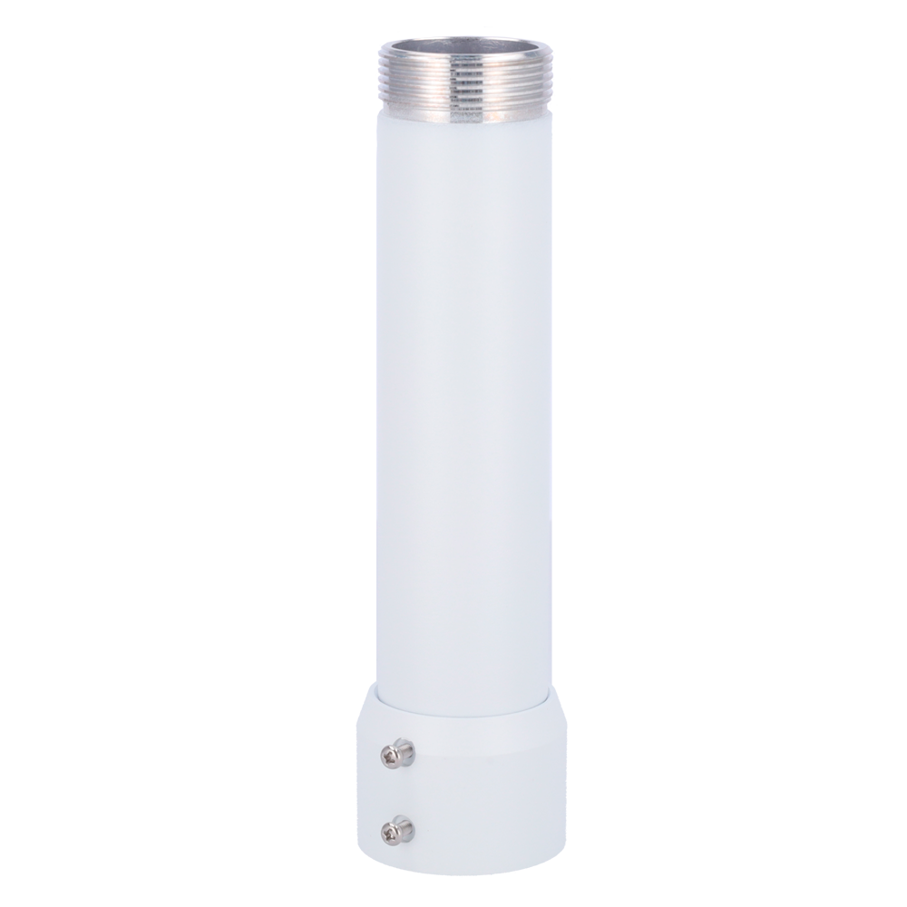 Staffa a tetto - Per telecamere dome - Altezza 200 mm - Adatto per uso interno ed esterno - Colore bianco - In alluminio