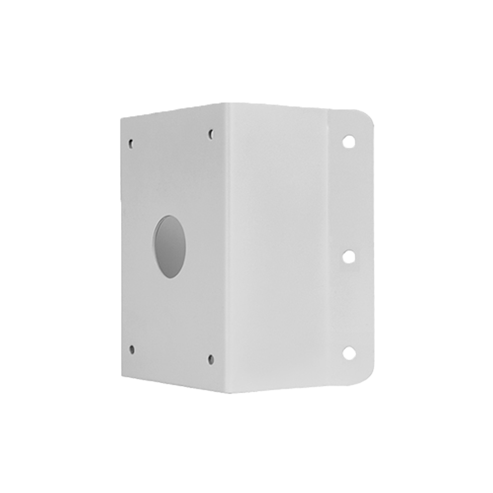 Staffe ad angolo - Per le telecamere motorizzate UNIVIEW - Adatto per esterni - Passacavo - Colore bianco