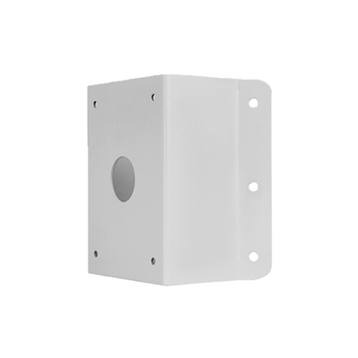 Staffe ad angolo - Per le telecamere motorizzate UNIVIEW - Adatto per esterni - Passacavo - Colore bianco