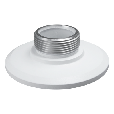 Adattatore per telecamere dome - In alluminio - 44 (I) x 149 (Ø) mm - Passacavo