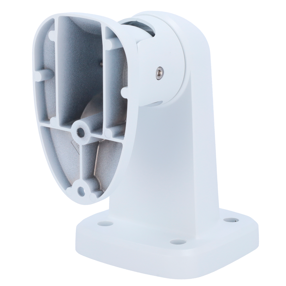 Staffa a parete - Per telecamere panoramiche - Adatto per uso esterno/interno - Colore bianco