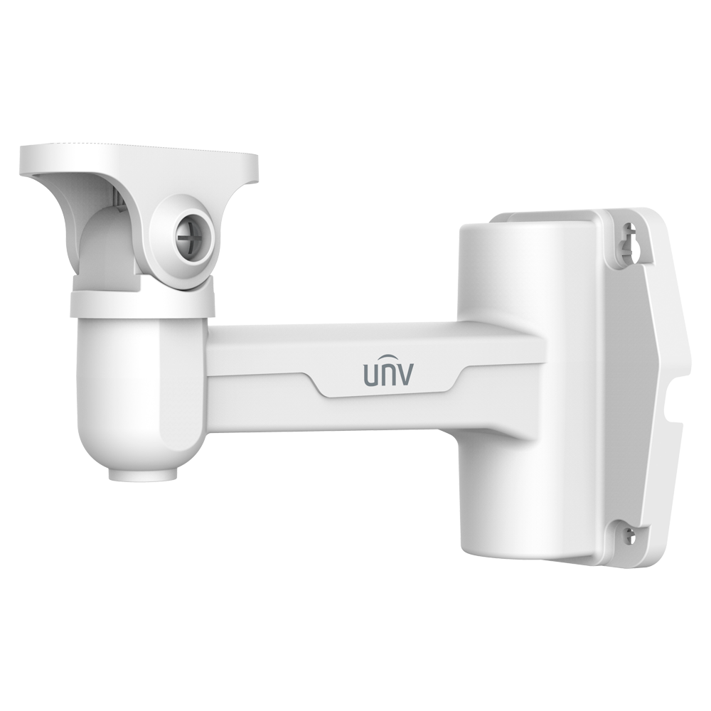 Staffa a parete - Per le telecamere box - Adatto per uso esterno/interno - Colore bianco