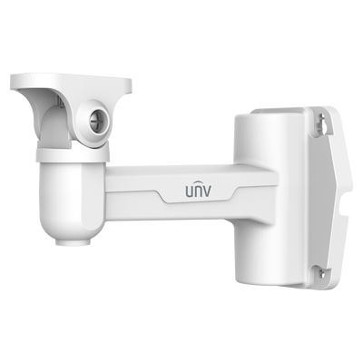 Staffa a parete - Per le telecamere box - Adatto per uso esterno/interno - Colore bianco