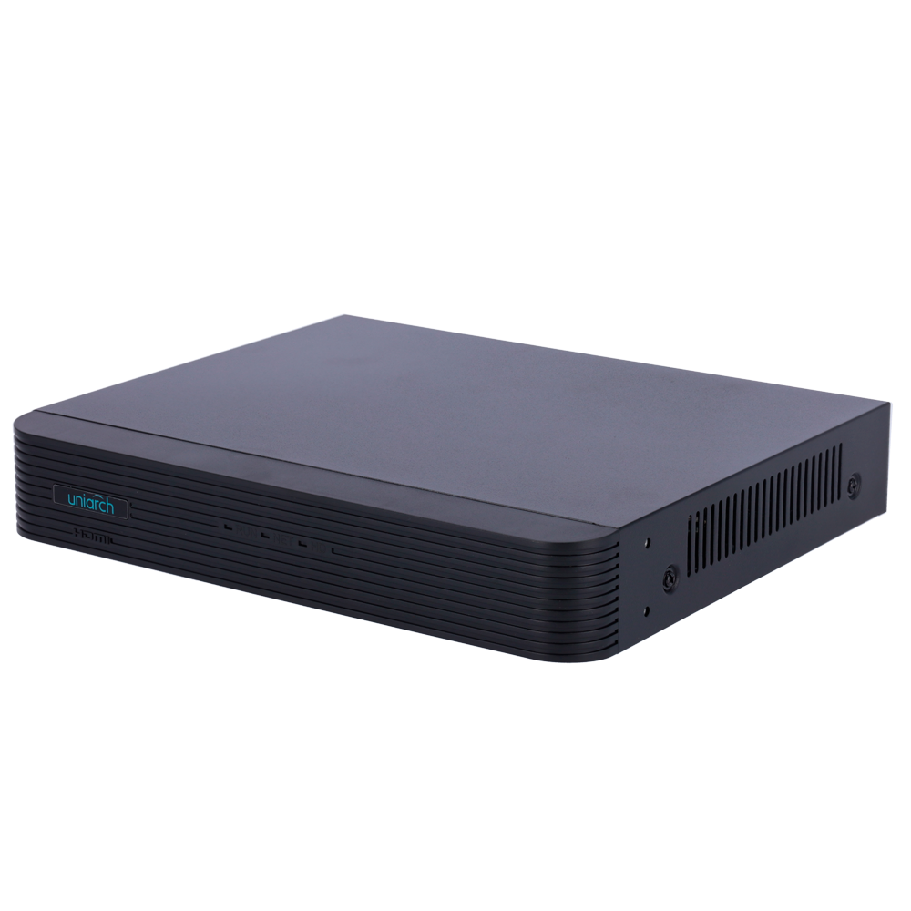 Videoregistratore 5n1 - Uniarch - 16 CH HDTVI / HDCVI / AHD / CVBS + 8 extra IP - Audio  - Ammette 1 hard disk