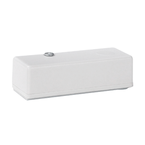 Rilevatore di impatto FDP - Installazione su superficie - Sistema di 4 fili: allarme e tamper - Sensibilità regolabile - Copertura in pvc ABS - Adatto per interni IP30