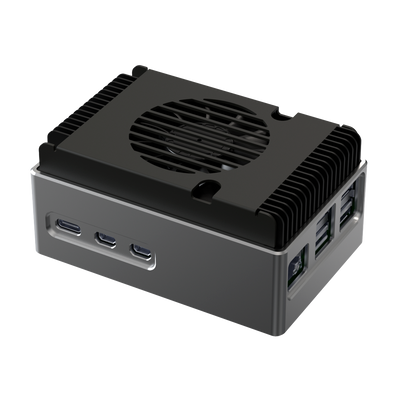 VCA Technology VCAserver AI Bridge - Modello VCA-ABP100 - Broadcom BCM2712 - Hailo-8 - 64GB Scheda SD - S.O. Linux Ubuntu 22.04 LTS - Include 8 licenze ProAi