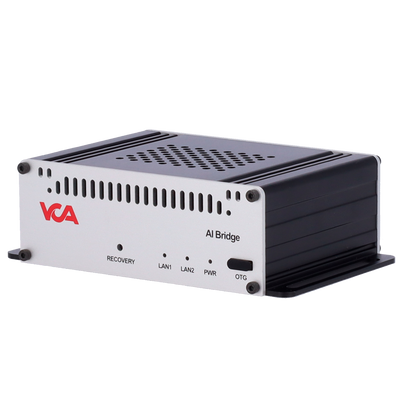 VCA Technology VCAserver AI based analytics - Modello VCA-ABP302-NX-1TB - Nvidia Jetson Orin Nano 8GB - 1TB M.2 NVMe - S.O. Linux Ubuntu 22.04 LTS - Include canali: 8 x VCAProAI e 3 x VCABehavior - Supporta la connessione al server NX per 8 canali