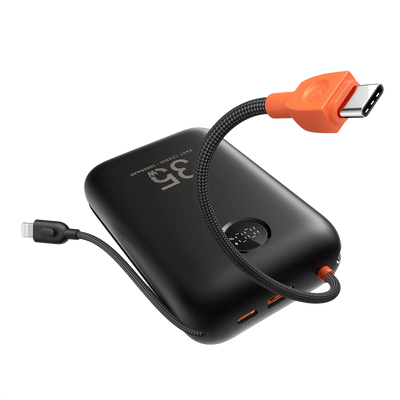 Veger Power Bank  - Capacidad 30000mAh - Entradas USB-C y Cable USB-C - Salidas USB-C