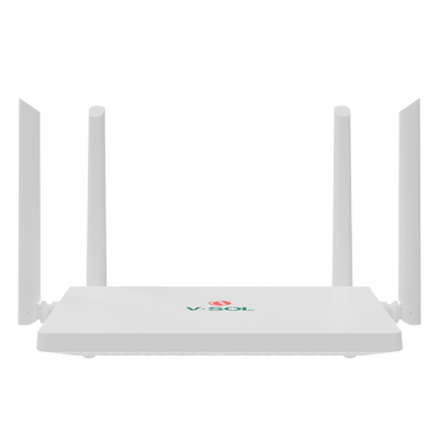 V-SOL Router Wi-Fi 6 AX3000 - 4 Porte RJ45 10/100/1000 Mbps - 802.11ax 2x2 e dual-band  2