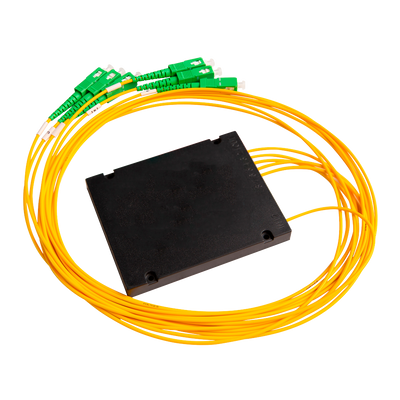 Vsol Splitter Ottico Passivo  -  Lunghezza d'onda da 1260 nm a 1650nm - Compatibile con soluzioni Vsol e standard - 1 x Connettore SC uplink  - 2 x Connettori SC per ONU