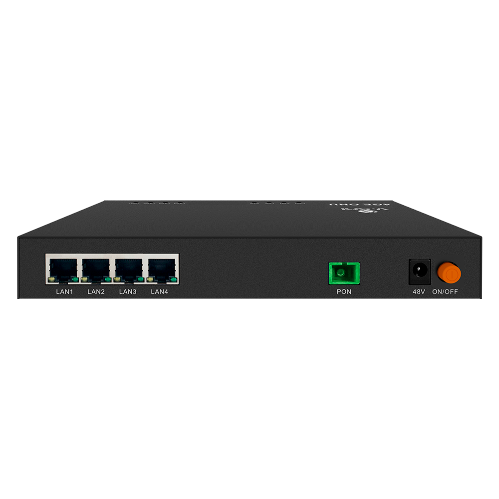 V-SOL - 1*XPON+4GE(PoE+) ONU -  4x RJ45 10/100/1000Mbps PoE+/PoE