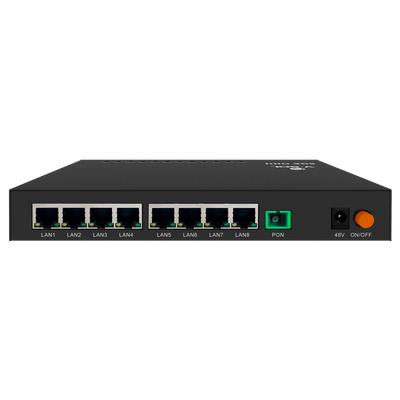 V-SOL - 1*XPON+4GE(PoE+) ONU -  8x RJ45 10/100/1000Mbps PoE+/PoE