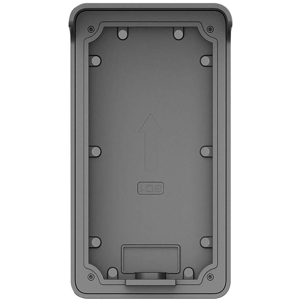 X-Security - Supporto da superficie per XS-3211E-MB(X) - Un modulo - 196mm (I) x 114mm (H) x 67mm (P) - Fabbricato in lega di alluminio - Collegamento versatile con fori di collegamento