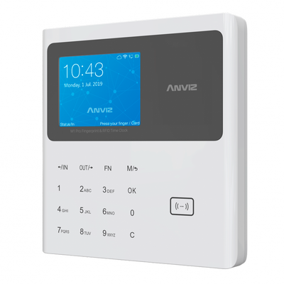 Controllo presenze - Scheda EM e PIN  - 10.000 utenti | 100.000 registri - TCP/IP e USB - 2.8" TFT | 8 Modalità di presenza - CrossChex Standard / Cloud