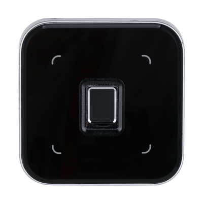 Lettore di accesso - Accesso tramite impronta digitale e scheda MF - Indicatore a LED e acustico - RS485 - Compatibile con controlli X-Security - Adatto per esterni IP65
