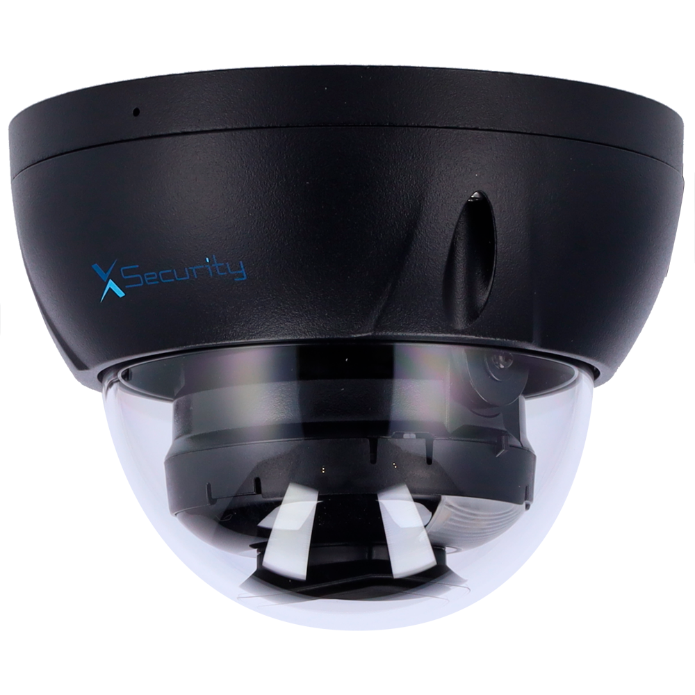 X-Security Telecamera IP Dome - 4 Megapixel (2688x1520)
 - Lente fissa 2.8mm - WDR 120dB | Dual Light(IR 30m e Luce Bianca 30m) - WizSense