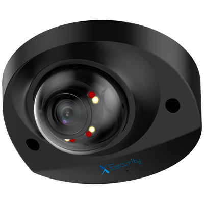 X-Security Telecamera IP Mini Dome - 4 Megapixel (2688x1520)
 - Lente fissa 2.8mm - WDR 120dB | Dual Light portata 30 m - WizSense