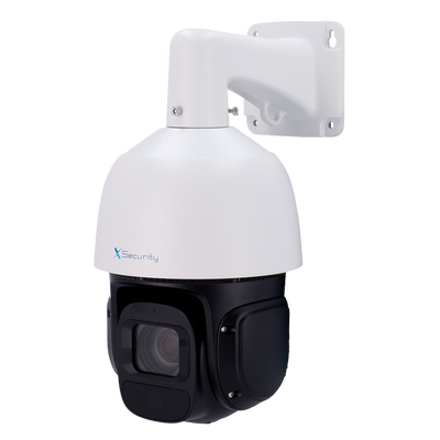 Telecamera IP PTZ X-Security 4 Mpx Gamma Pro - Ottica varifocale 4~40 mm (zoom ottico 10x) - Dual Light  | Portata IR 70 m | Luce bianca 30 m - IVS (Protezione perimetrale) | SDM 3.0 - Rilevamento del volto | Auto Tracking - IP66 | Audio | Al...