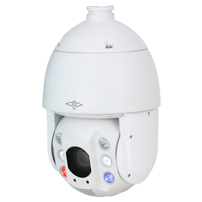 Telecamera IP PTZ X-Security 4 Mpx Gamma Pro - Ottica varifocale 4.8~154 mm (zoom ottico 32x) -  Dual Light  | IR 150 m | Luce bianca 50 m - IVS (Protezione perimetrale) | SDM 4.0 - Rilevamento dei volti | Auto Tracking | Starlight - IP66 | A...