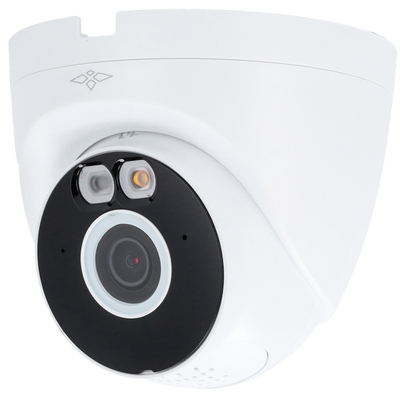 Telecamera Turret IP 4Mpx gamma PRO - Smart Dual Light portata 30m | Active Deterrence - Ottica 2.8 mm - IA: rilevamento e classificazione persone - Microfono e altoparlante | MicroSD - Wifi IEEE802.11b/g/n | Waterproof IP67