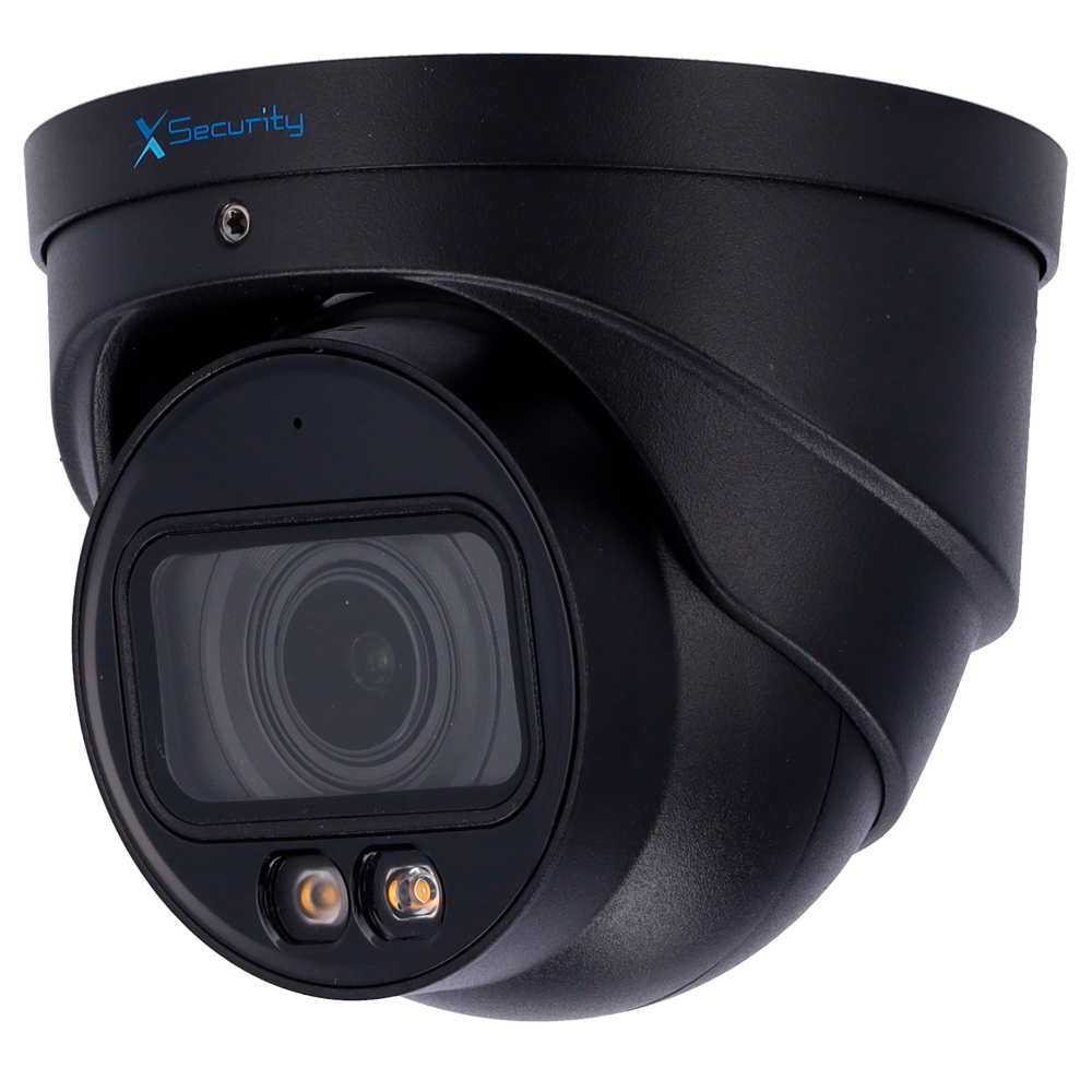 X-Security Telecamera IP Turret  - 4 Megapixel (2688x1520) - Ottica Motorizzata 2.7~13.5mm - WDR 120dB | Dual Light(IR 40m e Luce Bianca 40m) - WizSense