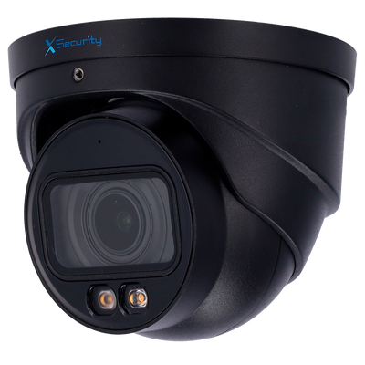 X-Security Telecamera IP Turret  - 4 Megapixel (2688x1520) - Ottica Motorizzata 2.7~13.5mm - WDR 120dB | Dual Light(IR 40m e Luce Bianca 40m) - WizSense