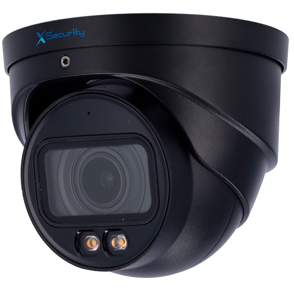 X-Security Telecamera IP Turret  - 8 Megapixel (3840x2160) - Ottica Motorizzata 2.7~13.5 mm - WDR 120dB | Dual Light portata 40 m - WizSense