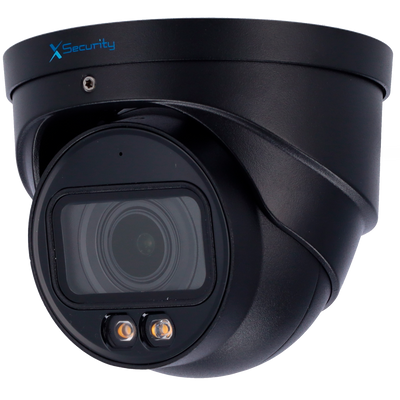 X-Security Telecamera IP Turret  - 8 Megapixel (3840x2160) - Ottica Motorizzata 2.7~13.5 mm - WDR 120dB | Dual Light portata 40 m - WizSense