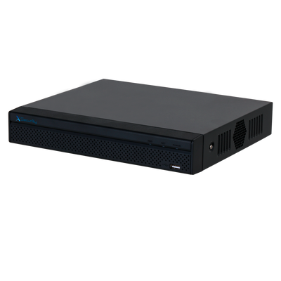 Videoregistratore IP X-Security AI - 4 CH video IP | 4 CH PoE - Risoluzione massima di registrazione 12 Mpx - Larghezza di banda 80 Mbps - Uscita HDMI e VGA - Ammette 1 hard disk