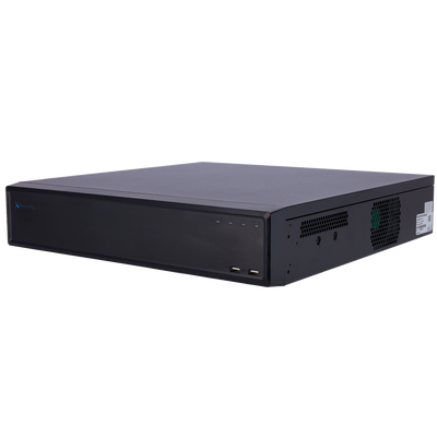 X-Security NVR - Massima risoluzione 16 Megapixel - 32 CH / 16 porte PoE af/at - Compressione H.265 / H.264 | 8 HDD - Uscita HDMI 4K | Uscite allarme - SMD