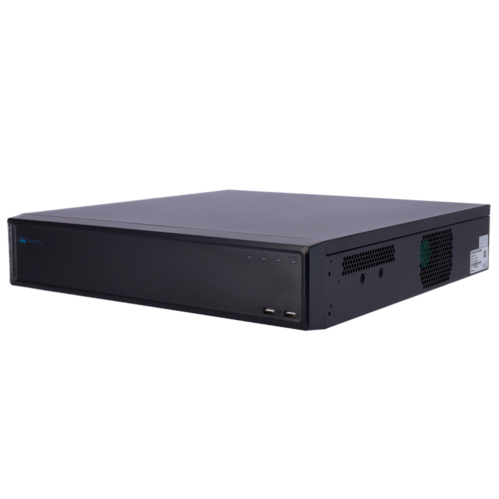 X-Security NVR - Massima risoluzione 16 Megapixel - 32 CH - Compressione H.265 / H.264 | 8 HDD - Uscita HDMI 4K | Uscite allarme - SMD