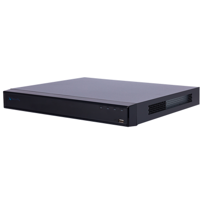 X-Security NVR - Massima risoluzione 32 Megapixel - 32 CH / 16 porte PoE af/at - Compressione H.265 / H.264 | 2 HDD - Uscita HDMI 4K | Uscite allarme - SMD