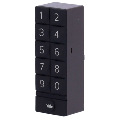 Accessorio per tastiera - Communicazione Bluetooth - Apertura e chiusura tramite codice PIN - Codici monouso o temporanei - Alimentato da due batterie AA - Compatibile con YALE-LINUS-L2