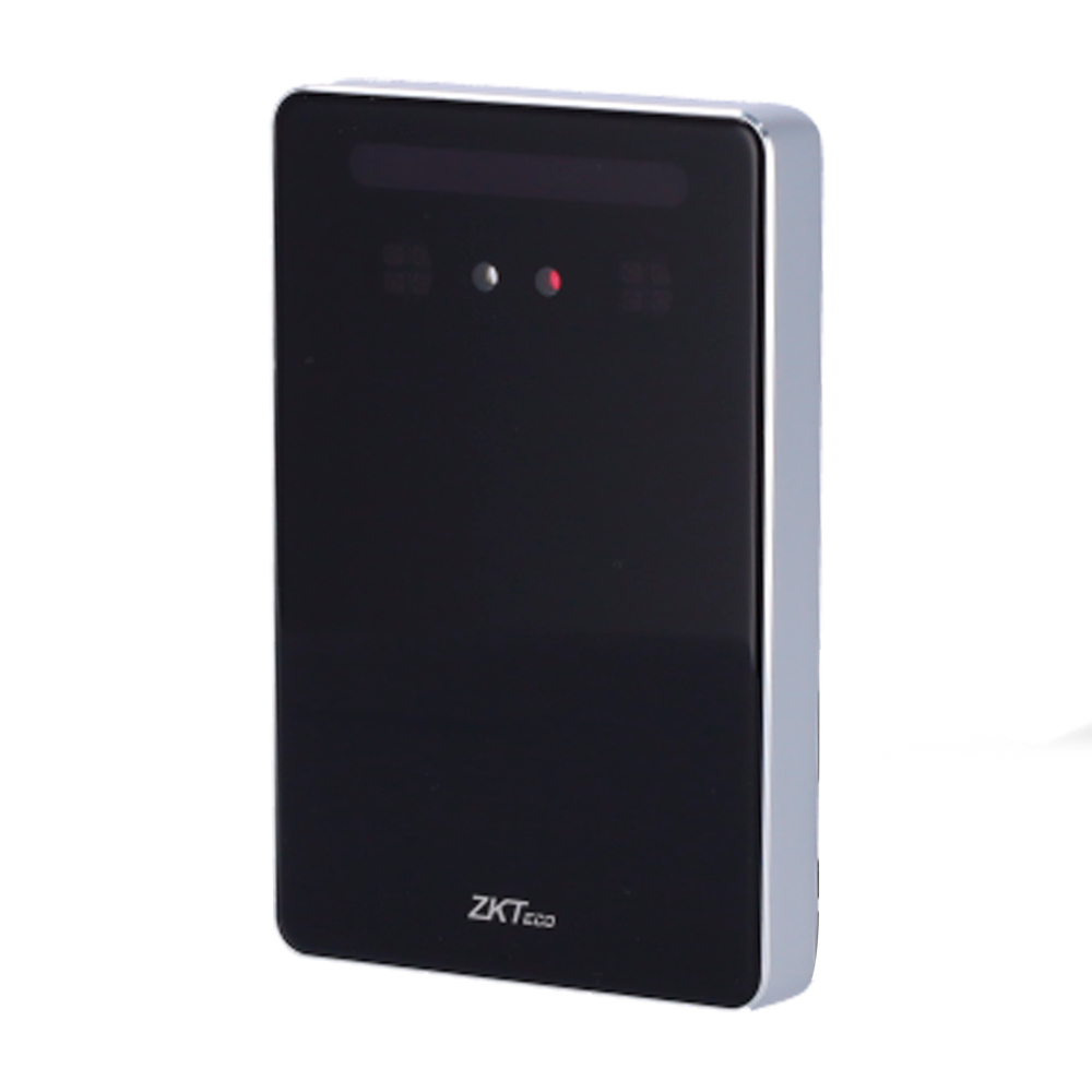 Lettore di accesso - Accesso tramite riconoscimento facciale e scheda EM - Indicatore a LED e acustico - Wiegand 26/34 - Compatibile con ZK-INBIO PRO - Adatta per interni